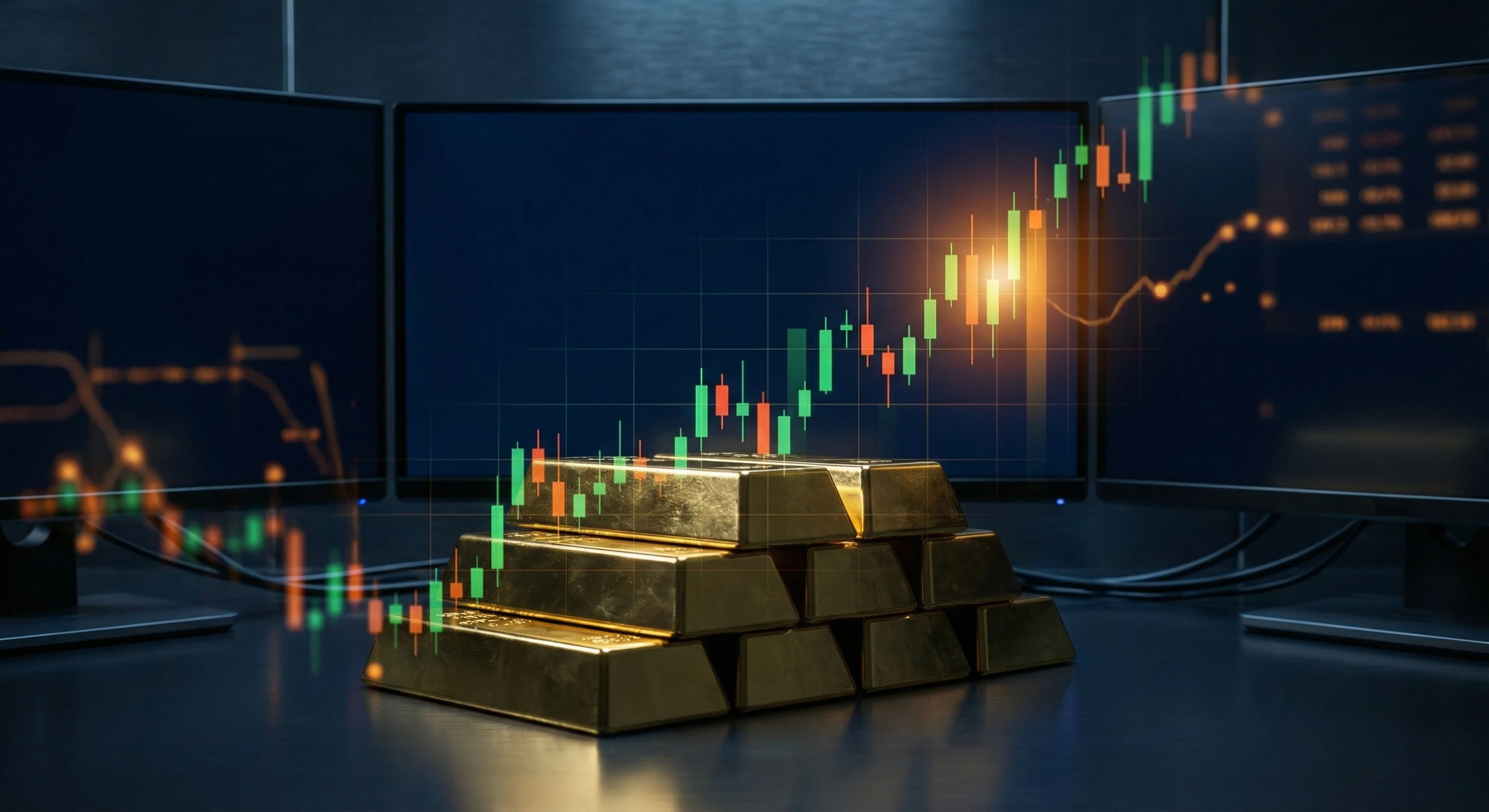 Gold Erholung April 2026 Trading