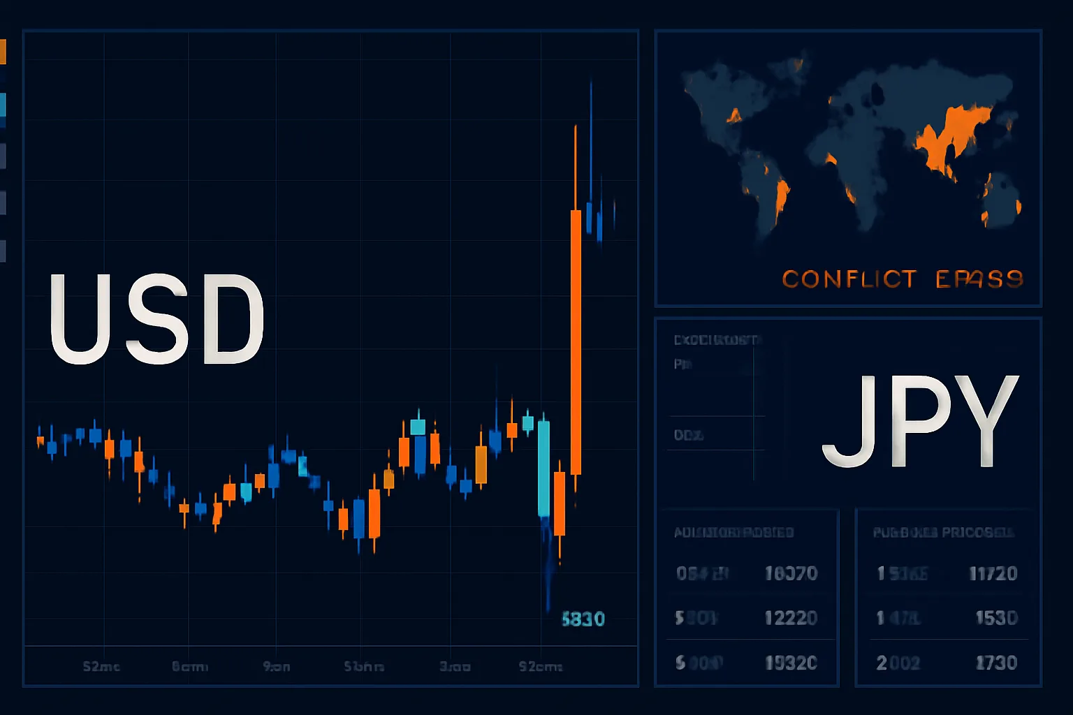 USD/JPY Trading während geopolitischer Krisen: Strategie für deutsche Forex-Trader